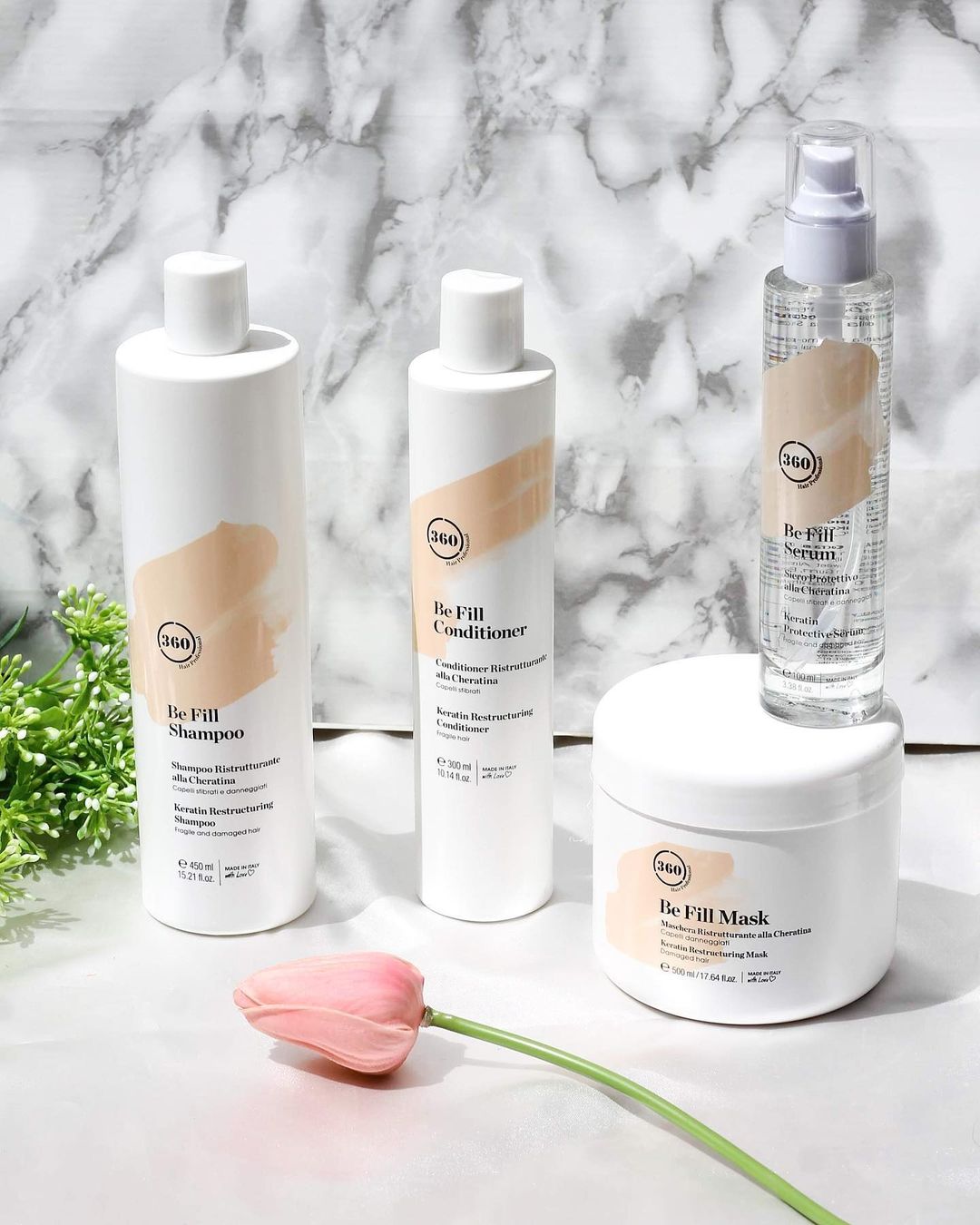 Best 360 Be Fill Shampoo Professional keratin treatment salon