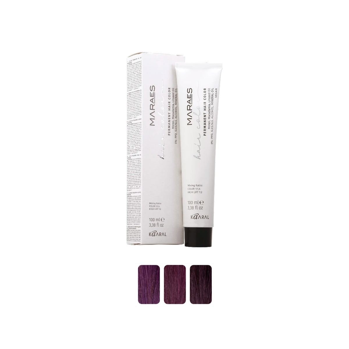 Kaaral Maraes Hair Color - Violet