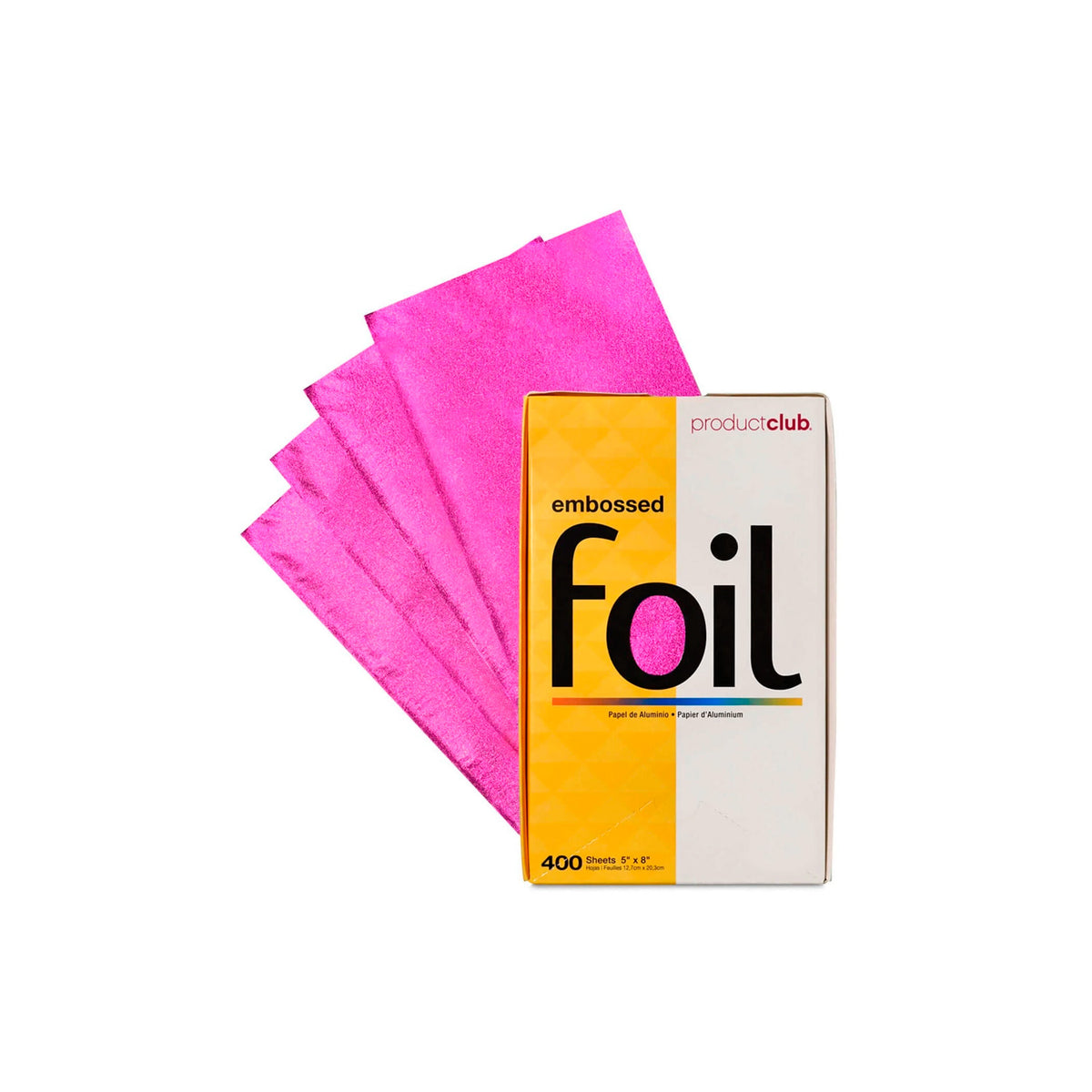 Product Club Pre-Cut Embossed Foil 5" x 8" 400 Count