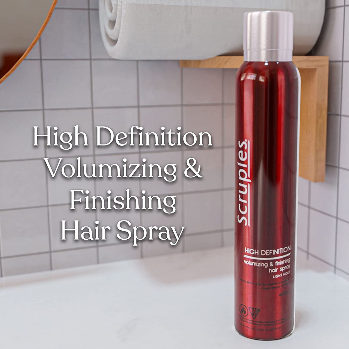 Professional Best Scruples High Definition Volumizing &amp; Finishing Hairspray
