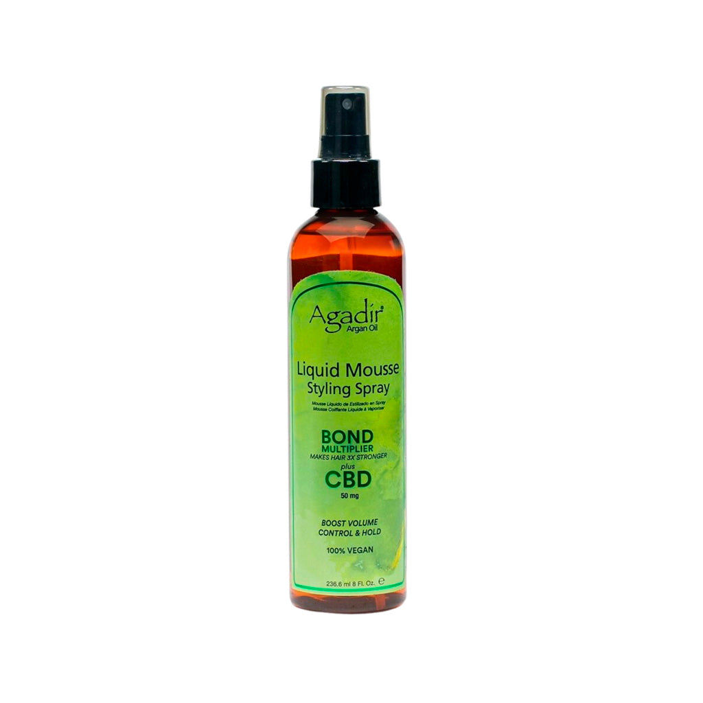 Agadir Argan Oil CBD Liquid Mousse Styling Spray
