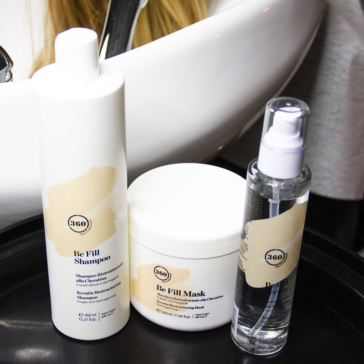Best 360 Be Fill Serum Professional keratin treatment salon