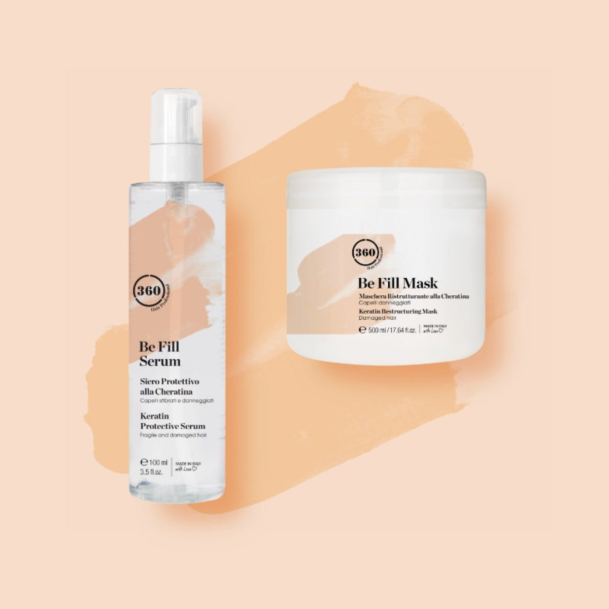 Best 360 Be Fill Serum Professional keratin treatment salon