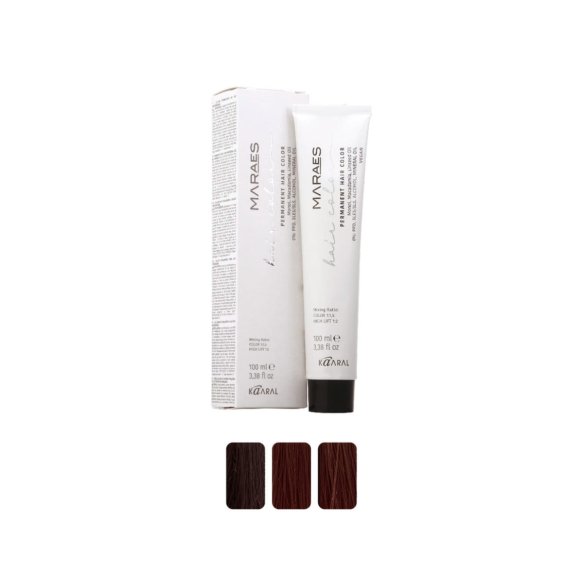 Kaaral Maraes Hair Color - Mahogany