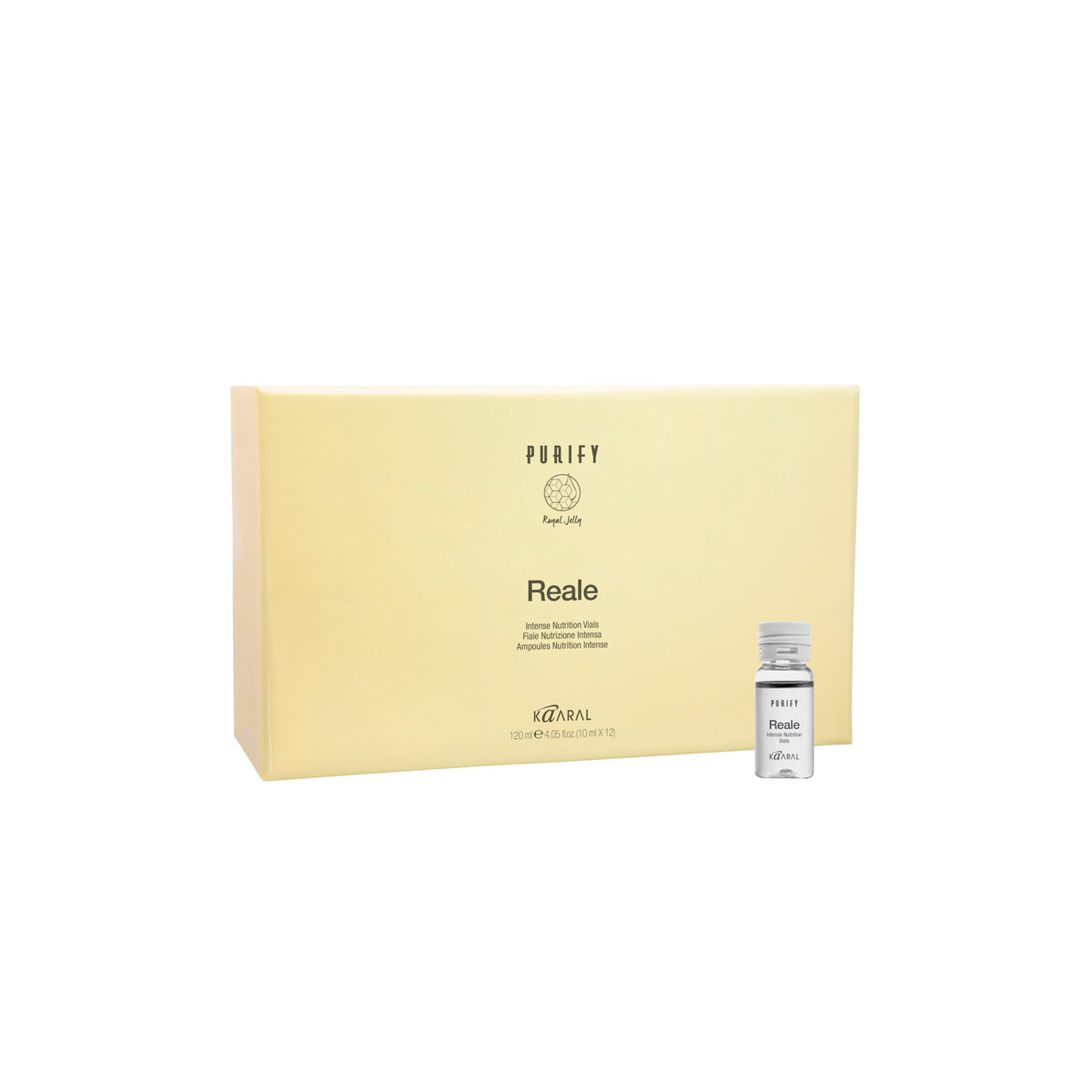 Kaaral Purify Reale Intense Nutrition Vials Box