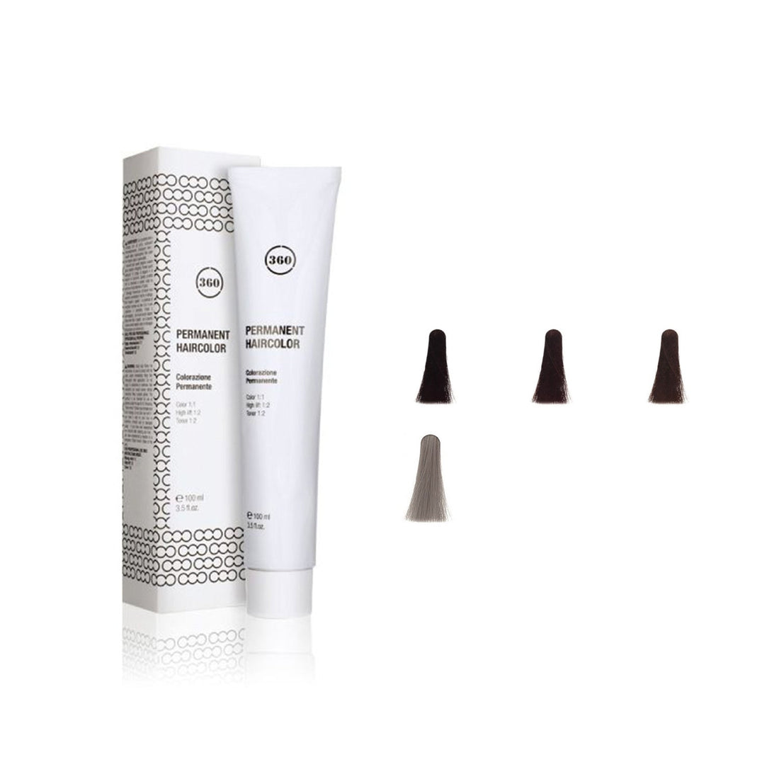 360 Professional Permanent Hair Color - Mahogany