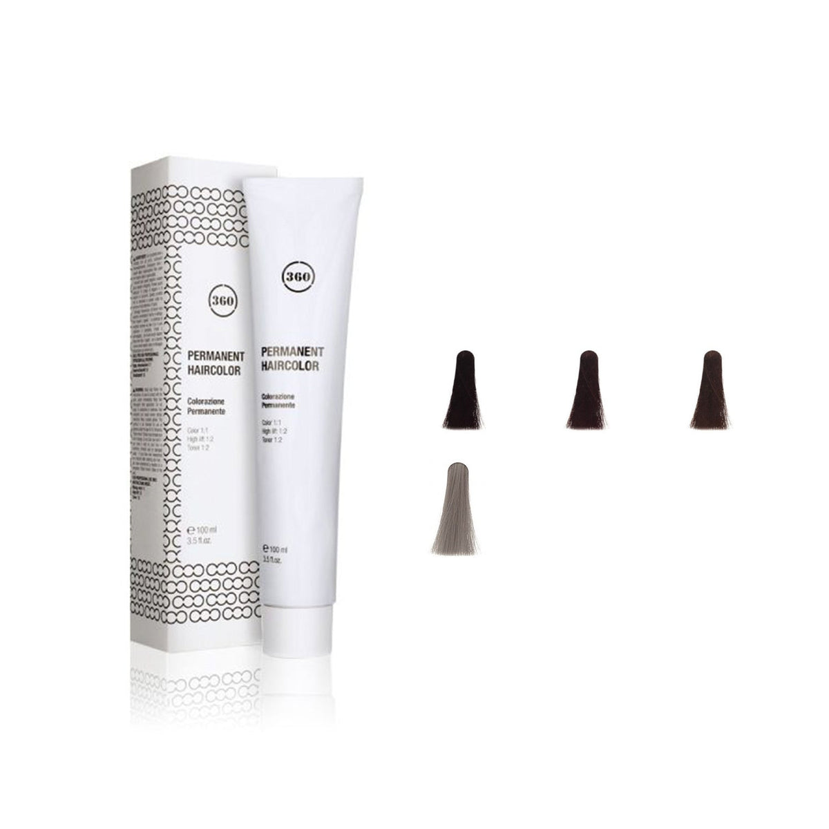 360 Professional Permanent Hair Color - Mahogany