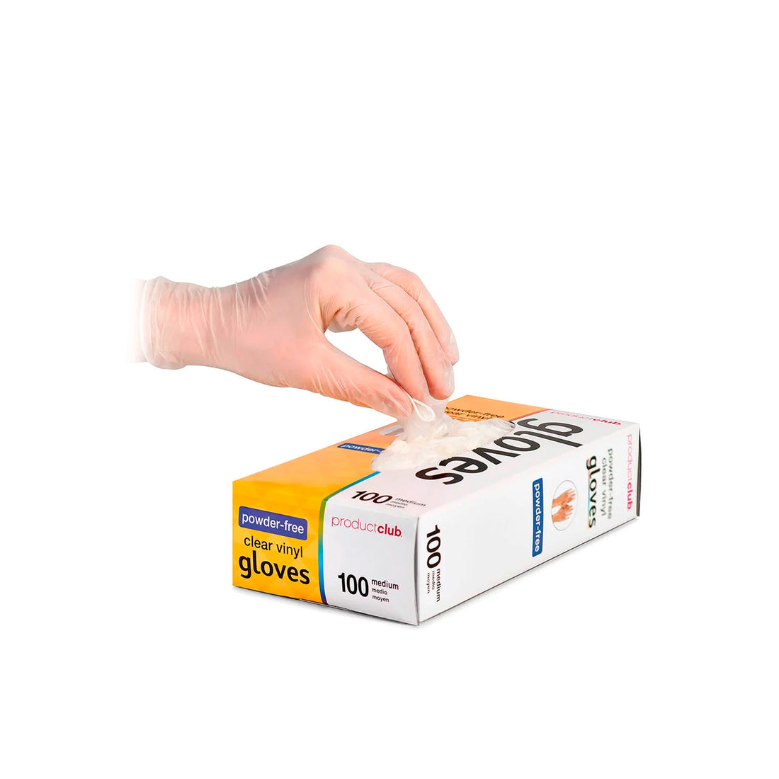 Product Club Powdered Clear Vinyl Disposable Gloves - 100 CT
