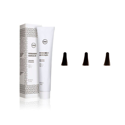 360 Permanent Color Warm Brunette